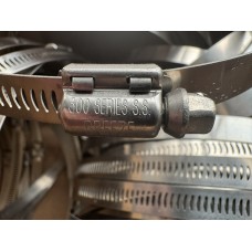 хомут перфорований черв'яковий   BREEZE POWER-SEAL 300-Series SS 105-178