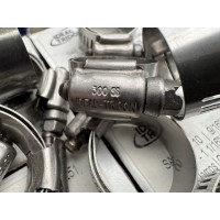 хомут перфорований черв'яковий з прокладкою Lined Ideal 65E Series17-27